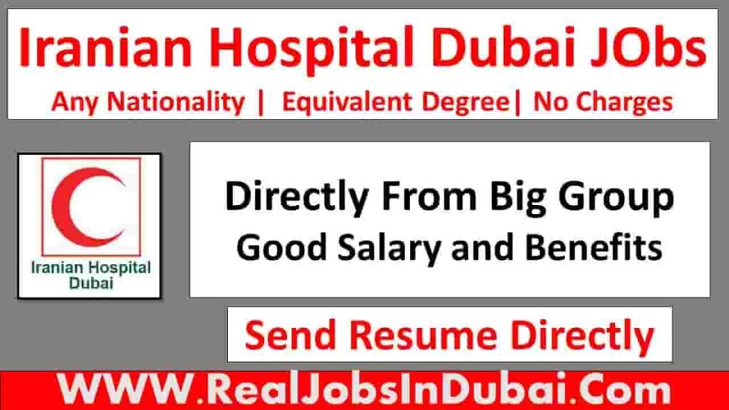 Iranian Hospital Careers Jobs Vacancies In Uae Realjobs