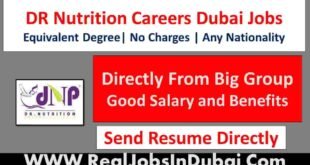 DR Nutrition Careers Jobs