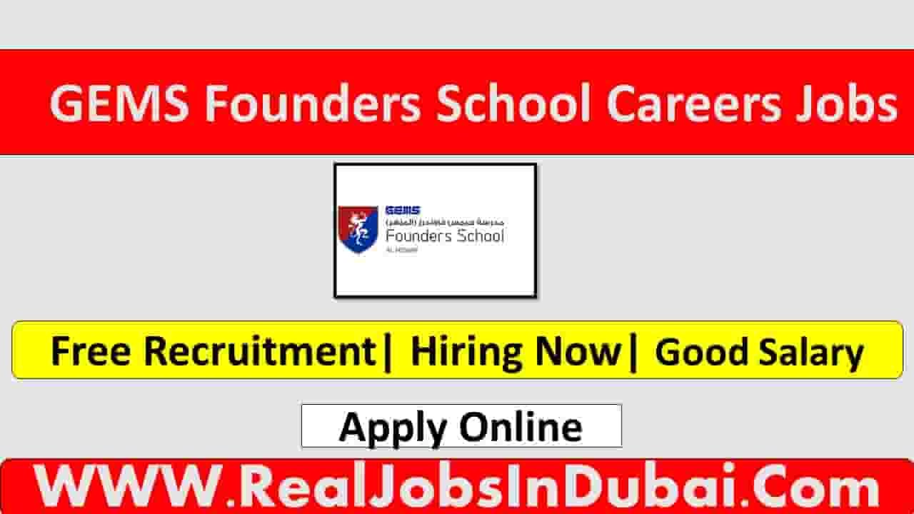 GEMS Founders Al MIZHAR Careers Dubai New Jobs RealJobs