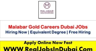 Malabar Gold Careers dubai Jobs