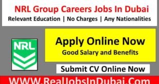 NRL Group Job In Dubai