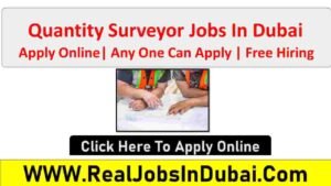 Quantity Surveyor Jobs In UAE