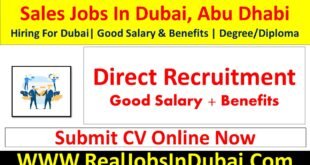 Sales Jobs In Dubai