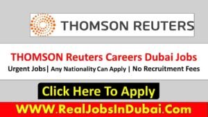 THOMSON Reuters Dubai Job