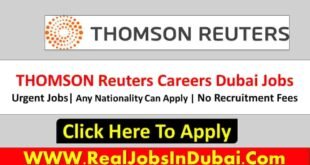 THOMSON Reuters Dubai Job