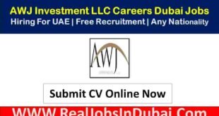 AWJ Investment LLC Careers Jobs In Dubai