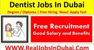 Dentist Jobs In Dubai