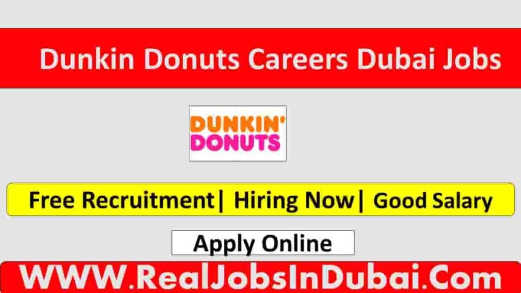 Dunkin Donuts Careers Jobs Vacancies 2024 RealJobs