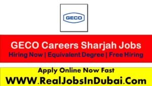 GECO Sharjah Careers Jobs