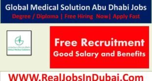 Global Medical Solution Abu Dhabi Careers Jobs
