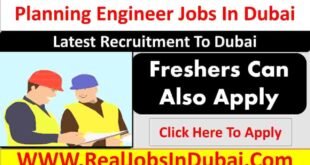 Planning Engineer Jobs In UAE