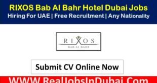 RIXOS Bab Al Bahr Hotel Careers Jobs