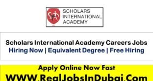 Scholars International Academy Careers Jobs In Dubai