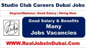 Studio Club Careers Jobs In Dubai