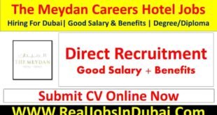 The Meydan Careers Hotel Jobs In Dubai