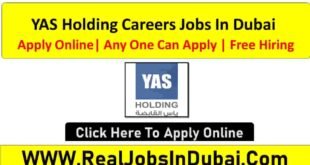 YAS Holding Careers Jobs In Dubai