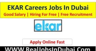 EKAR Careers Jobs In Dubai