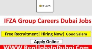 IFZA Careers Dubai Jobs