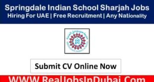 Springdale Indian School Sharjah Careers