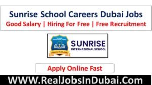 Sunrise School Jobs In Dubai
