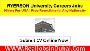 RYERSON University Careers Jobs In USA