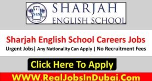 Sharjah English School Careers Jobs In UAE