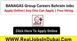 BANAGAS Careers Jobs In Bahrain