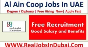 Al Ain Coop Jobs In Al Ain