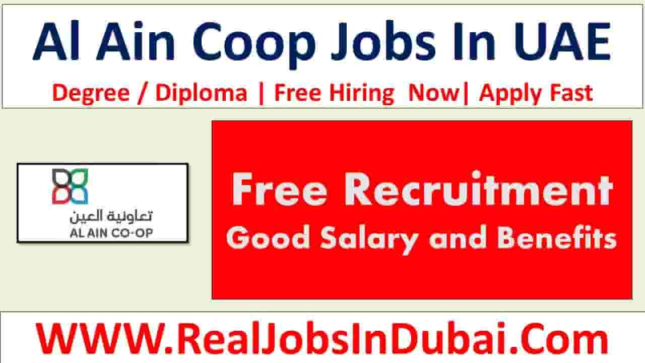 Al Ain Coop Careers Jobs In Al Ain 2024 RealJobs