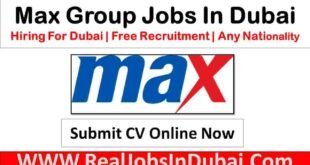 Max Careers Dubai Jobs
