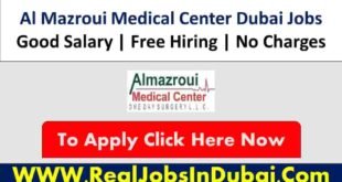 Al Mazoui Medical Center Jobs In Dubai