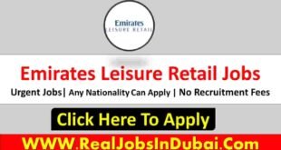 Emirates Leisure Retail Careers Jobs