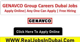 GENAVCO Group Jobs In Dubai