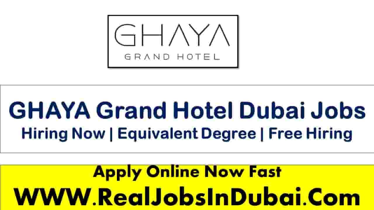 GHAYA Grand Hotel Careers