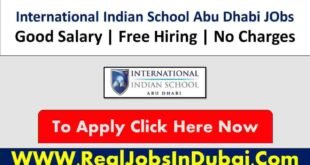 International Indian School Abu Dhabi Careers