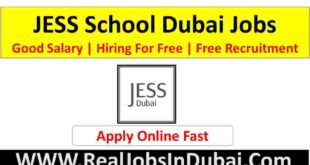 JESS School Dubai Jobs