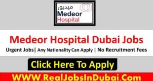 Medeor Hospital Dubai Jobs