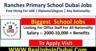 Ranches Primary School Jobs In Dubai