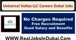 Universal Voltas LLC Careers Dubai Jobs