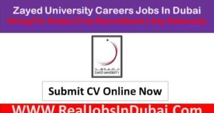 ZU Careers Dubai Jobs