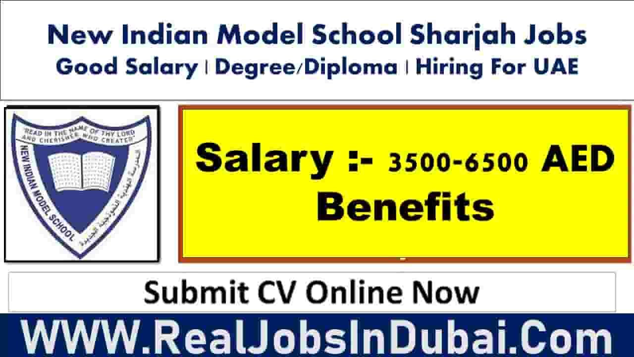 New Indian Model School Sharjah Careers Jobs 2024 - RealJobs