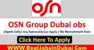 OSN Group Dubai Jobs