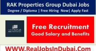 Rak Properties Careers Dubai Jobs