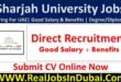 Sharjah University Careers Jobs