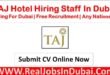 Taj Hotel Jobs In Dubai