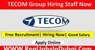 Tecom Group Jobs In Dubai