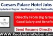 Caesars Palace Hotel Jobs In Dubai