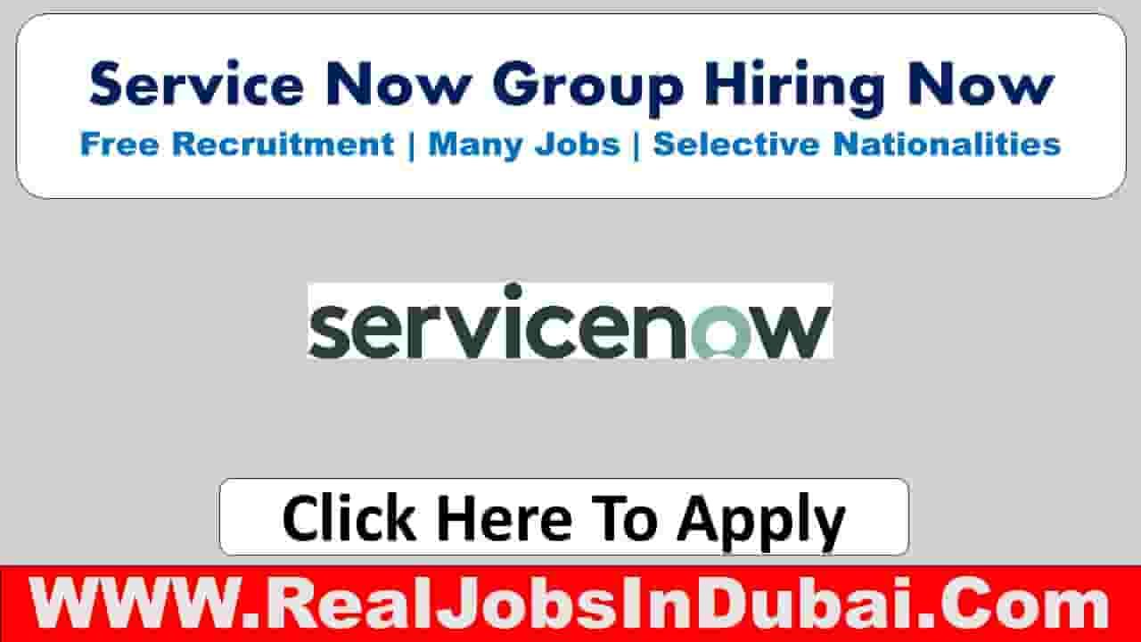 ServiceNow Careers Jobs Vacancies In UAE RealJobs