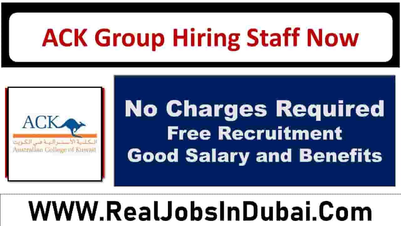 ACK Group Jobs In Kuwait 