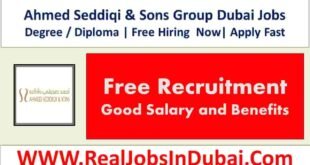 Ahmed Seddiui & Sons Jobs In Dubai
